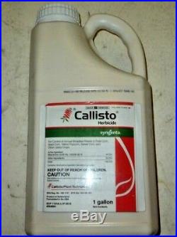 Syngenta callisto herbicide 1 gallon 76824 Mesotrione 40% 40 broad leaf