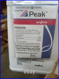Syngenta peak herbicide, 20 oz granule, no sale in, ak, as, aa, see pic 2