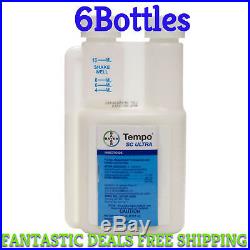 Tempo SC Ultra Insecticide 6 Bottles 240ml Multi Use Pest Control FREE SHIPPING