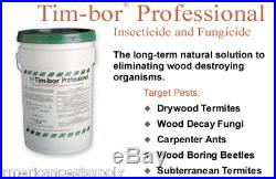 Timbor Insecticide Termiticide Fungicide 25 Lbs Termites Beetles Carpenter Ants