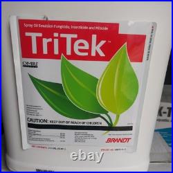 TriTek Fungicide Miticide Insecticide 2.5 gal 80% mineral oil 2- 2.5 gal
