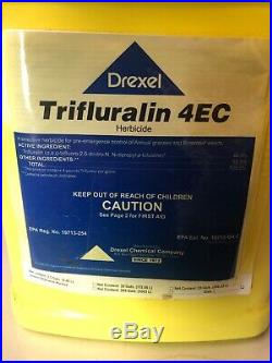 Trifluralin 4EC Herbicide 2.5 Gallons Triflurex HFP, Treflan Drexel Spray NEW