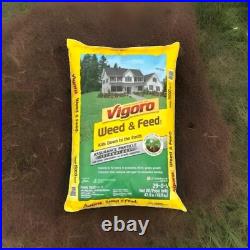 Vigoro 43.9 lbs. 15,000 sq. Ft. Weed & Feed Weed Killer Plus Lawn Fertilizer
