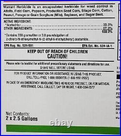 Warrant Herbicide Acetochlor Agricultural Herbicide 2.5 Gallon