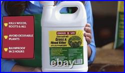 Weed Grass Killer Herbicide 16/128 Oz 41% Glyphosate Concentrate Compare-N-Save